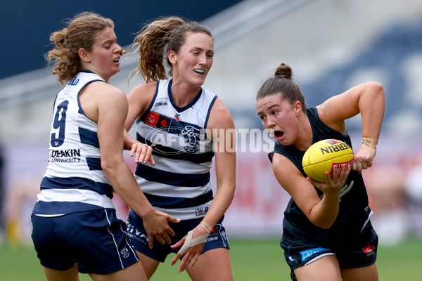AFLW 2025 Round 08 - Geelong v Carlton - A-63369657