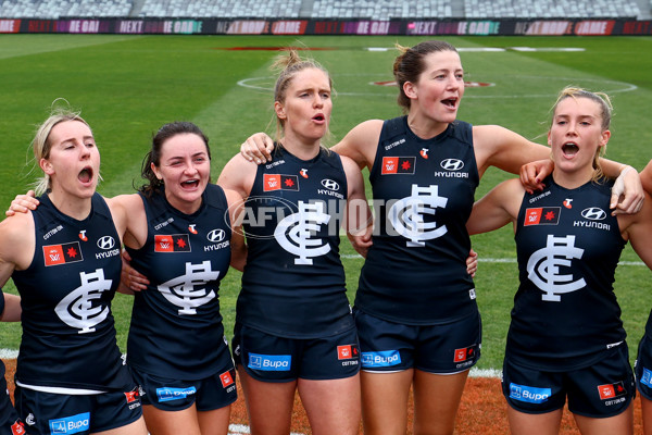 AFLW 2025 Round 08 - Geelong v Carlton - A-63372696