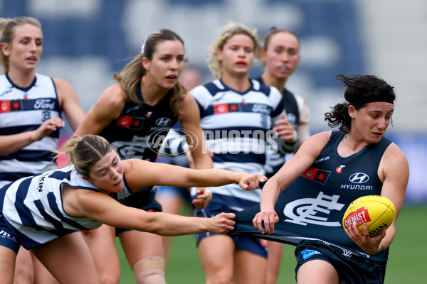 AFLW 2025 Round 08 - Geelong v Carlton - A-63372716