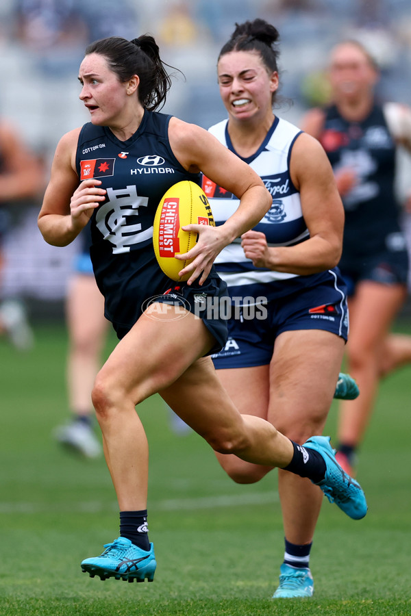 AFLW 2025 Round 08 - Geelong v Carlton - A-63375485