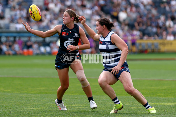 AFLW 2025 Round 08 - Geelong v Carlton - A-63375873