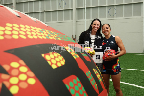 AFLW 2025 Media - Pride Round Launch - A-63418429