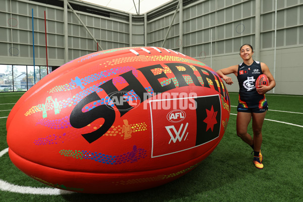 AFLW 2025 Media - Pride Round Launch - A-63418466