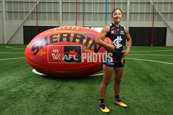 AFLW 2025 Media - Pride Round Launch - A-63418468