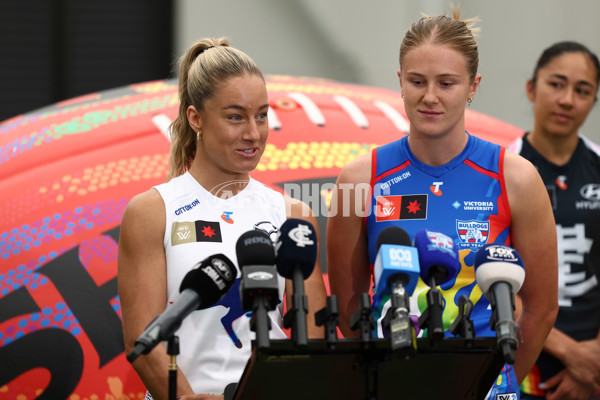 AFLW 2025 Media - Pride Round Launch - A-63418489