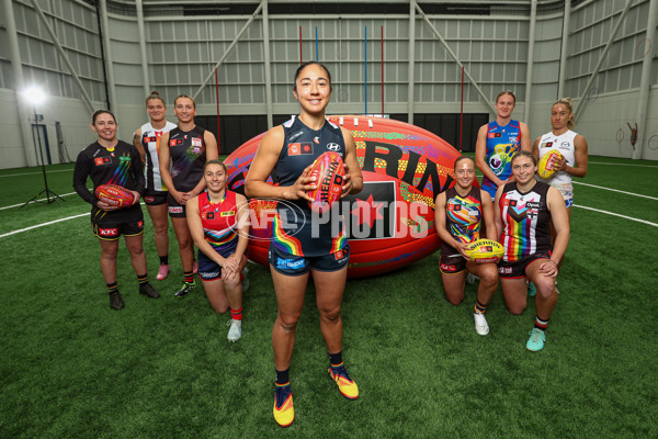 AFLW 2025 Media - Pride Round Launch - A-63513757