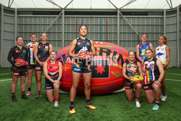 AFLW 2025 Media - Pride Round Launch - A-63513758