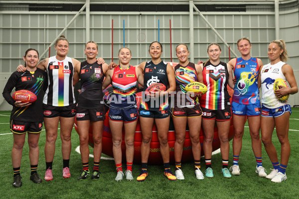 AFLW 2025 Media - Pride Round Launch - A-63513762
