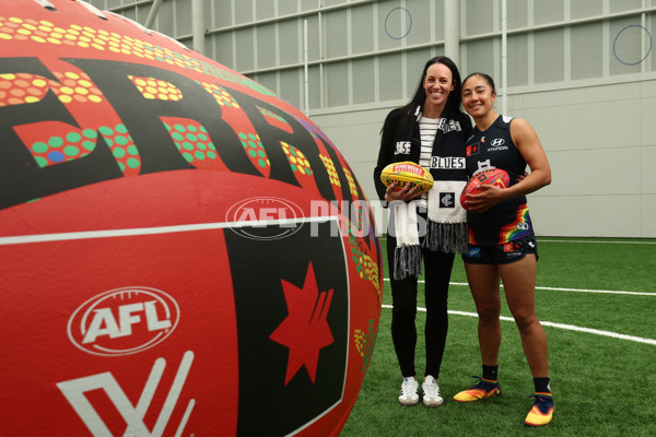 AFLW 2025 Media - Pride Round Launch - A-63513771