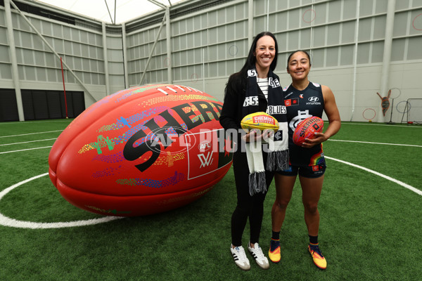 AFLW 2025 Media - Pride Round Launch - A-63513772