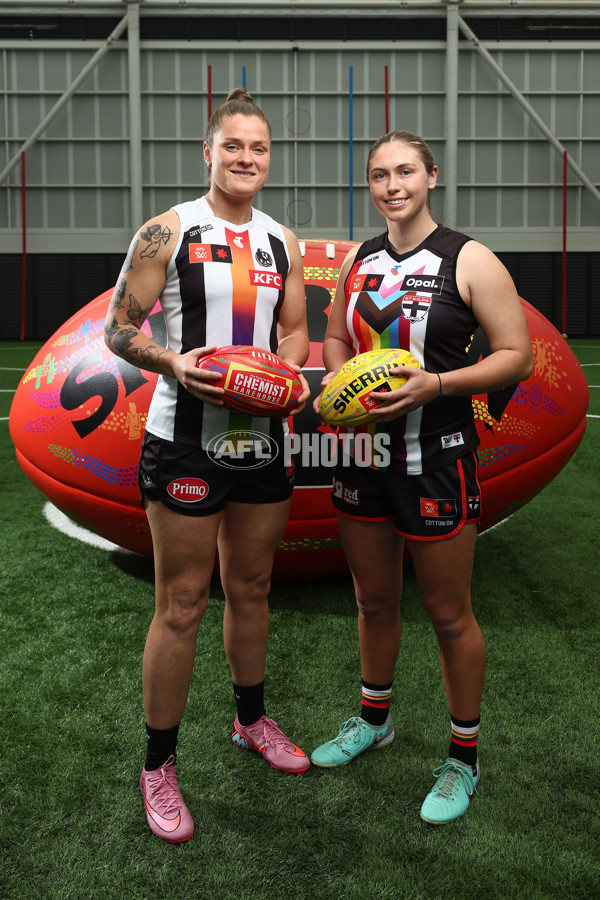 AFLW 2025 Media - Pride Round Launch - A-63513773