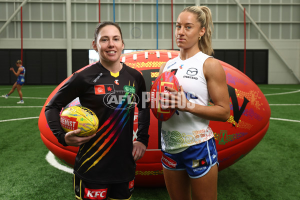 AFLW 2025 Media - Pride Round Launch - A-63513790