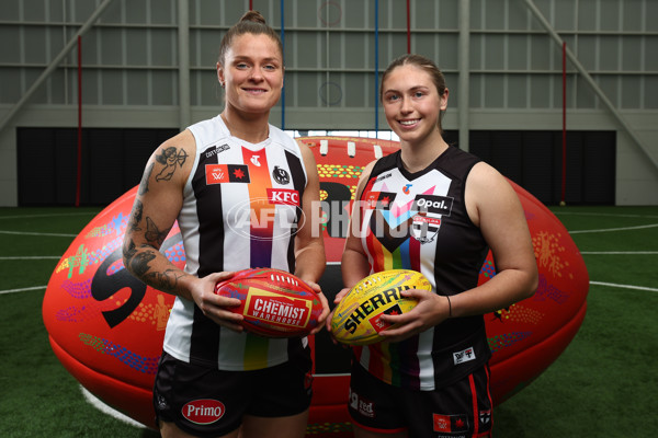 AFLW 2025 Media - Pride Round Launch - A-63513792