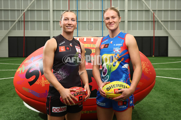 AFLW 2025 Media - Pride Round Launch - A-63513793
