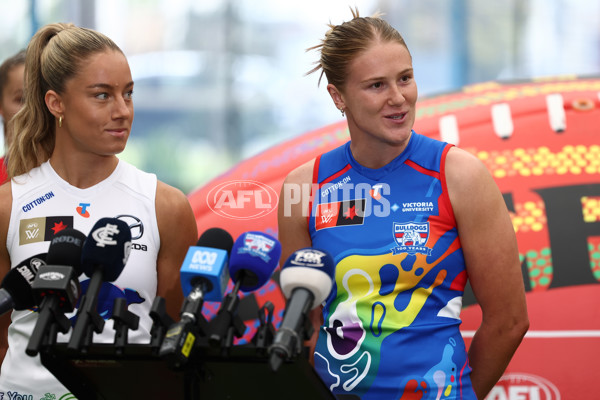 AFLW 2025 Media - Pride Round Launch - A-63513804
