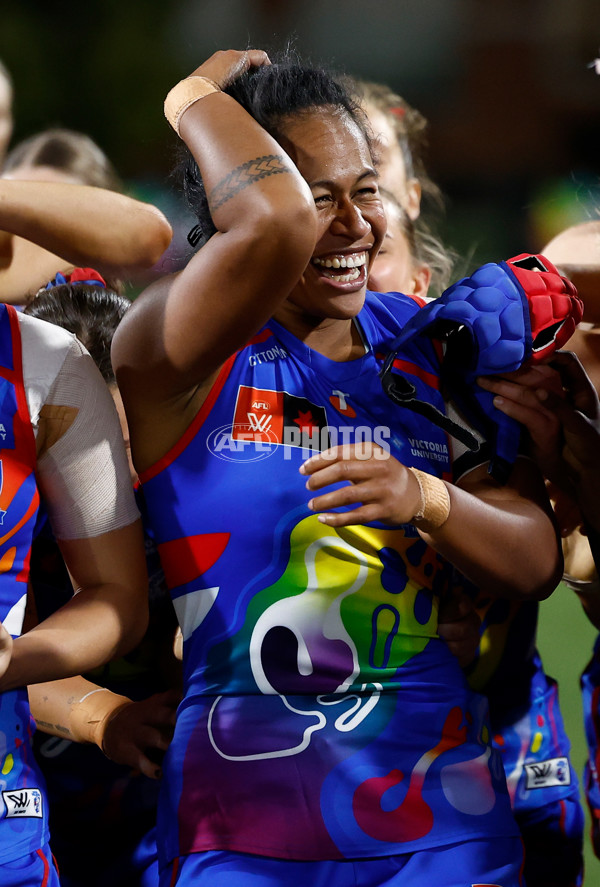 AFLW 2025 Round 09 - Western Bulldogs v Essendon - A-63698064