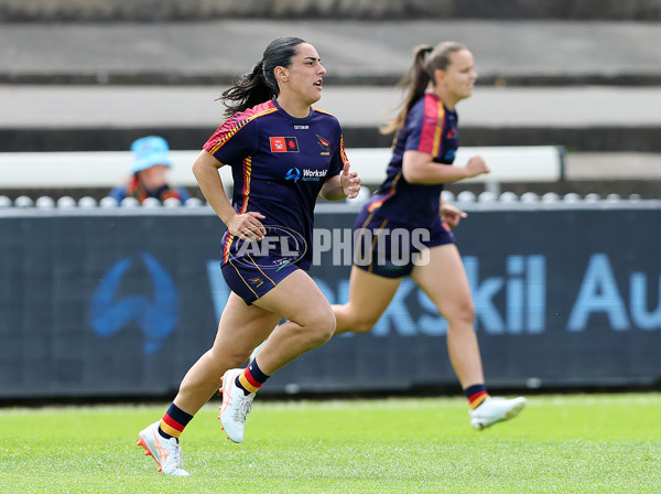AFLW 2025 Round 09 - Adelaide v West Coast - A-63706111