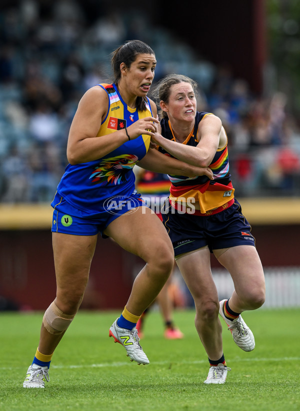 AFLW 2025 Round 09 - Adelaide v West Coast - A-63842808