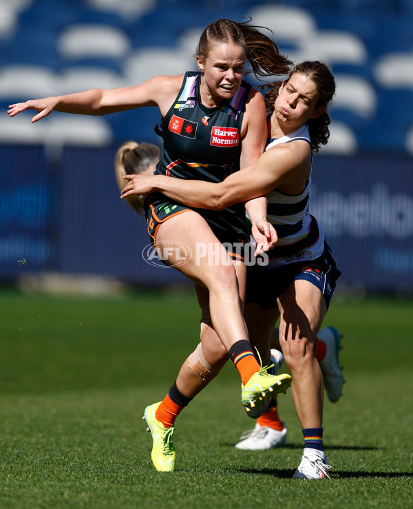 AFLW 2025 Round 09 - Geelong v GWS - A-63849333