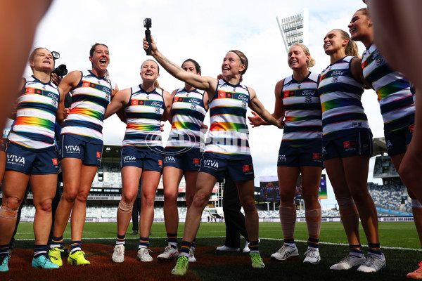 AFLW 2025 Round 09 - Geelong v GWS - A-63859976
