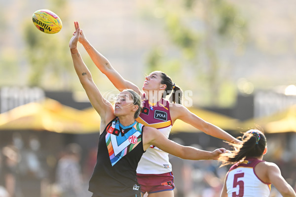 AFLW 2025 Round 09 - Brisbane v Port Adelaide - A-63866258