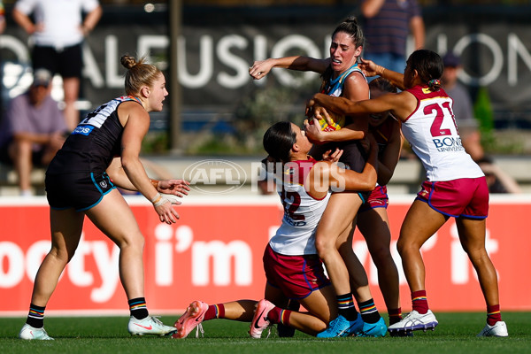AFLW 2025 Round 09 - Brisbane v Port Adelaide - A-63870481