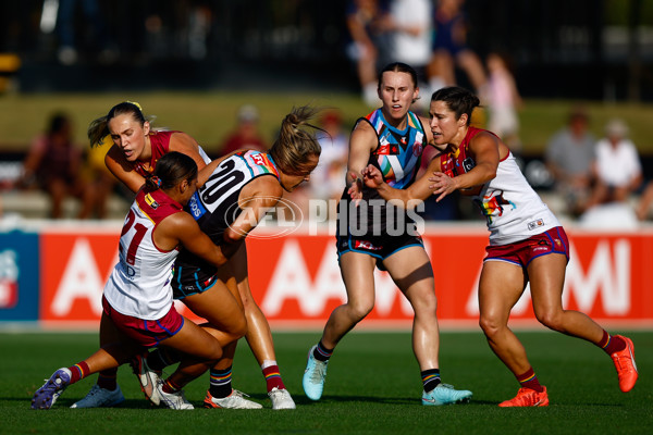 AFLW 2025 Round 09 - Brisbane v Port Adelaide - A-63870492