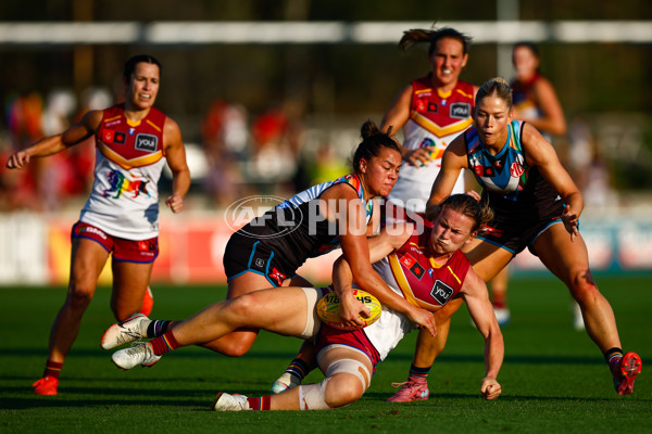 AFLW 2025 Round 09 - Brisbane v Port Adelaide - A-63870579