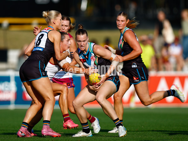 AFLW 2025 Round 09 - Brisbane v Port Adelaide - A-63870885