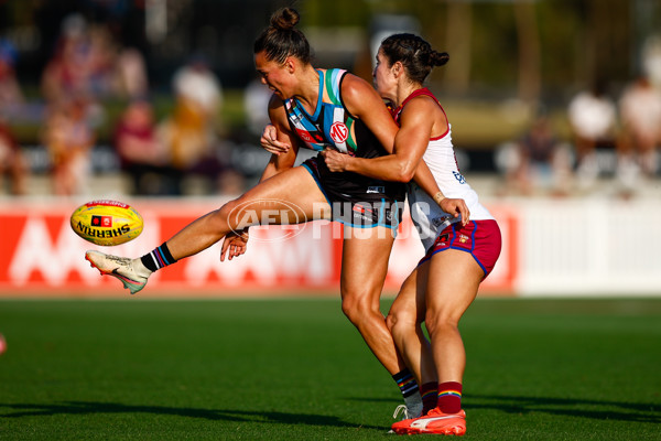 AFLW 2025 Round 09 - Brisbane v Port Adelaide - A-63870981