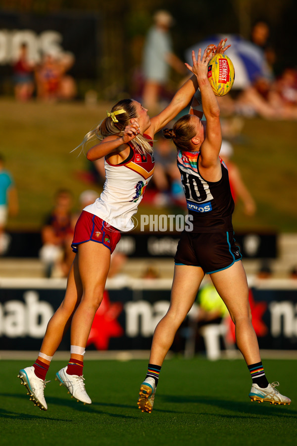 AFLW 2025 Round 09 - Brisbane v Port Adelaide - A-63874162