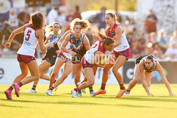 AFLW 2025 Round 09 - Brisbane v Port Adelaide - A-63874178