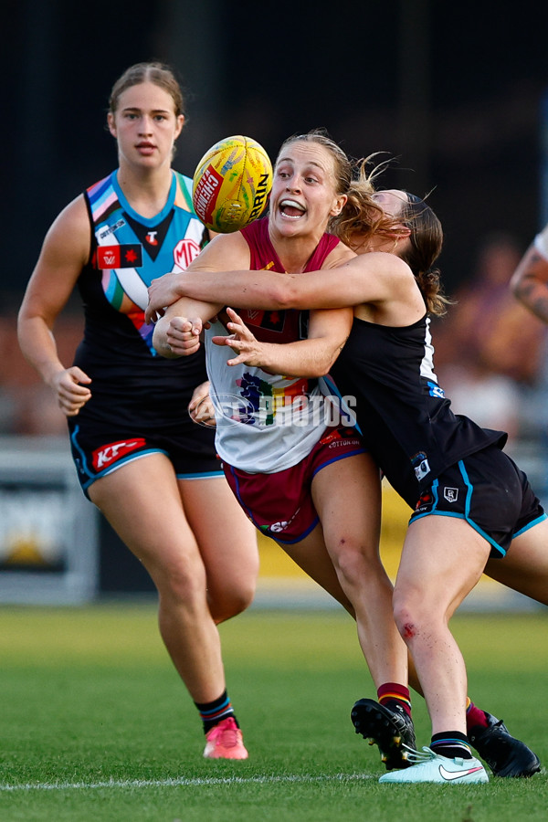 AFLW 2025 Round 09 - Brisbane v Port Adelaide - A-63874179