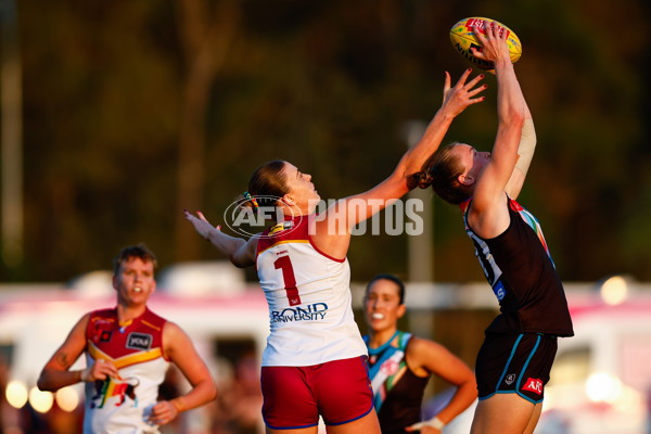 AFLW 2025 Round 09 - Brisbane v Port Adelaide - A-63874187