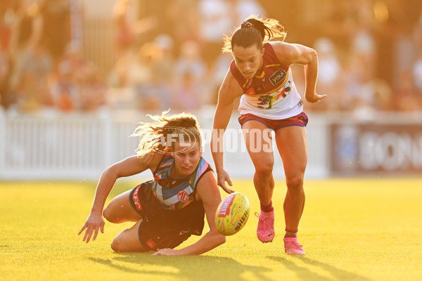 AFLW 2025 Round 09 - Brisbane v Port Adelaide - A-63874280