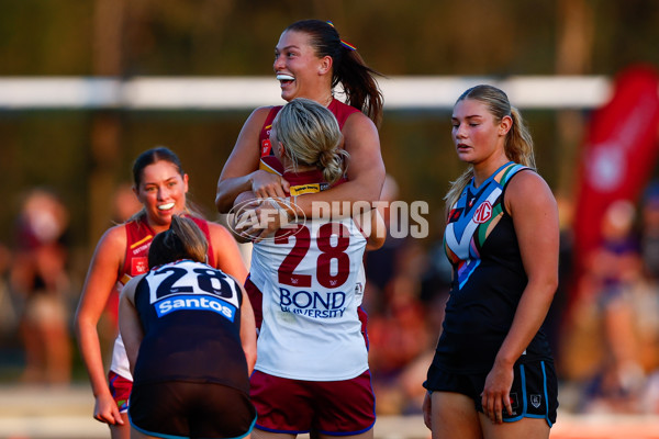 AFLW 2025 Round 09 - Brisbane v Port Adelaide - A-63874299