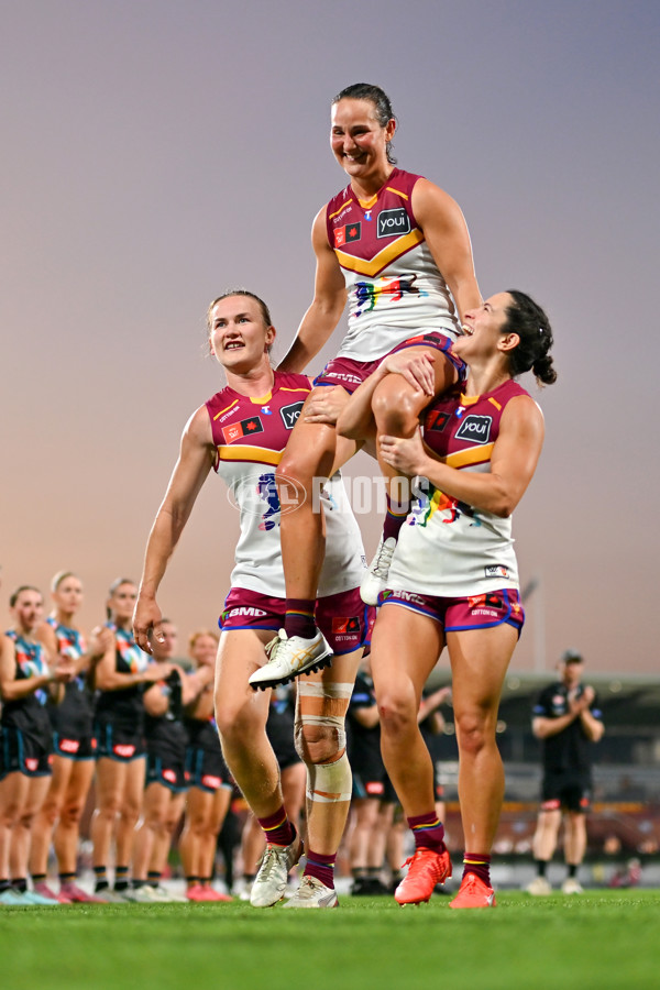 AFLW 2025 Round 09 - Brisbane v Port Adelaide - A-63877578