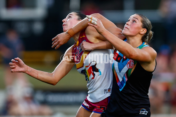 AFLW 2025 Round 09 - Brisbane v Port Adelaide - A-63877633