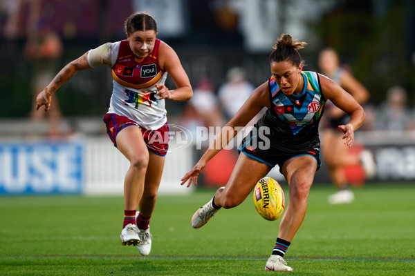 AFLW 2025 Round 09 - Brisbane v Port Adelaide - A-63877636