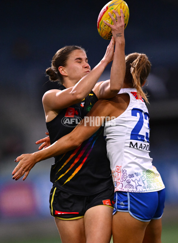 AFLW 2025 Round 09 - Richmond v North Melbourne - A-63878073