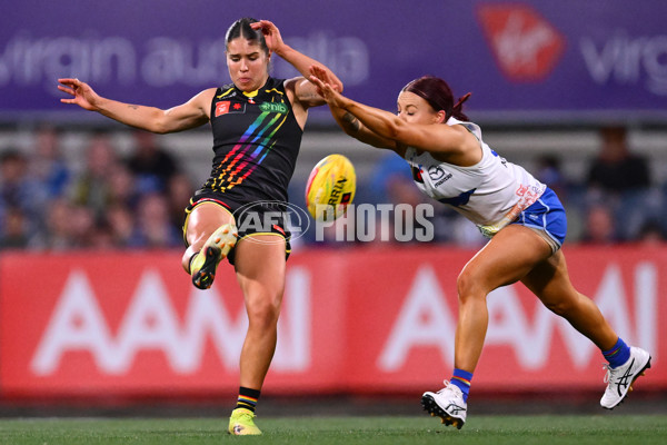 AFLW 2025 Round 09 - Richmond v North Melbourne - A-63878110