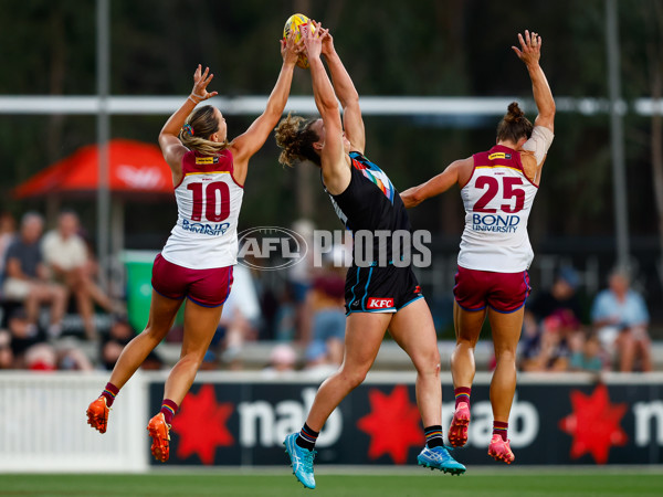 AFLW 2025 Round 09 - Brisbane v Port Adelaide - A-63878123