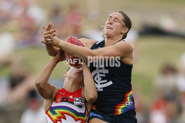 AFLW 2025 Round 09 - Sydney v Carlton - A-63885777
