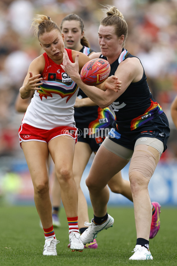 AFLW 2025 Round 09 - Sydney v Carlton - A-63886472