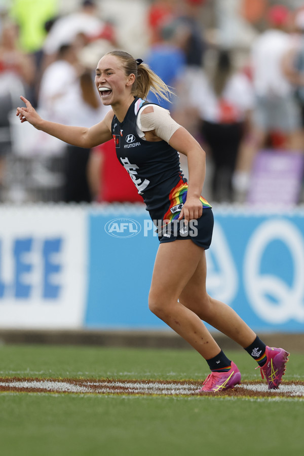 AFLW 2025 Round 09 - Sydney v Carlton - A-63886473