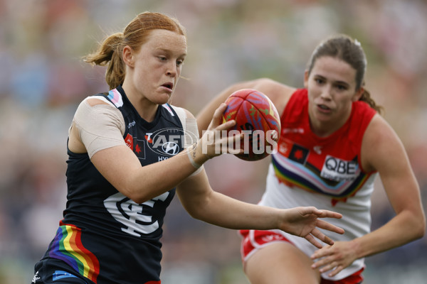 AFLW 2025 Round 09 - Sydney v Carlton - A-63886480