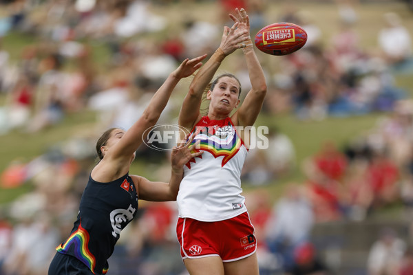AFLW 2025 Round 09 - Sydney v Carlton - A-63886489