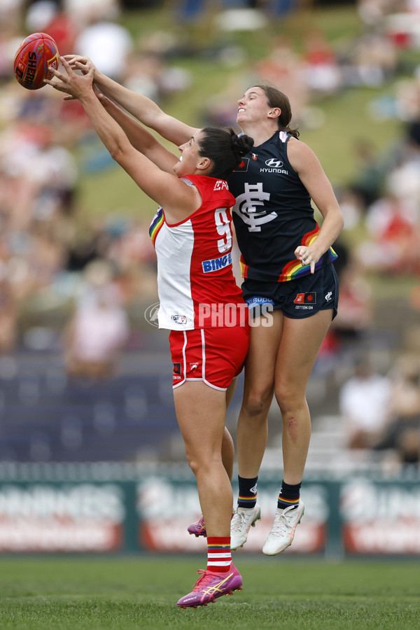 AFLW 2025 Round 09 - Sydney v Carlton - A-63886493