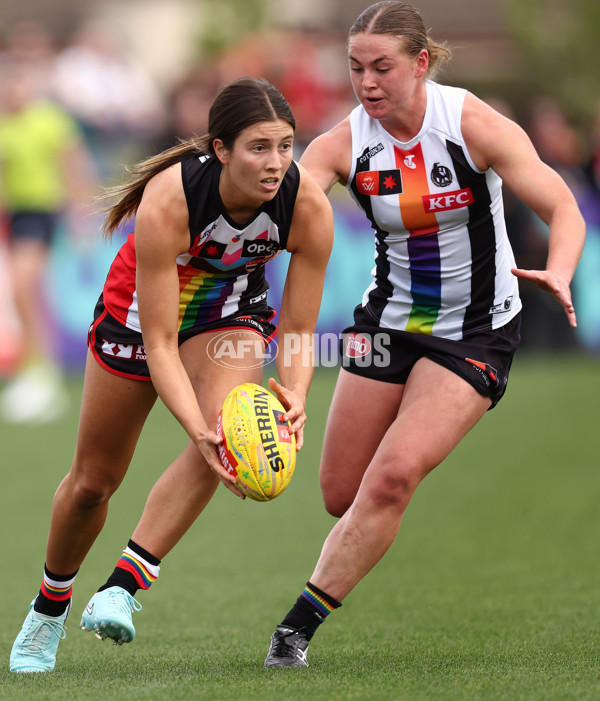 AFLW 2025 Round 09 - St Kilda v Collingwood - A-63886524