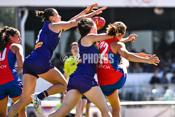 AFLW 2025 Round 09 - Fremantle v Melbourne - A-63894090